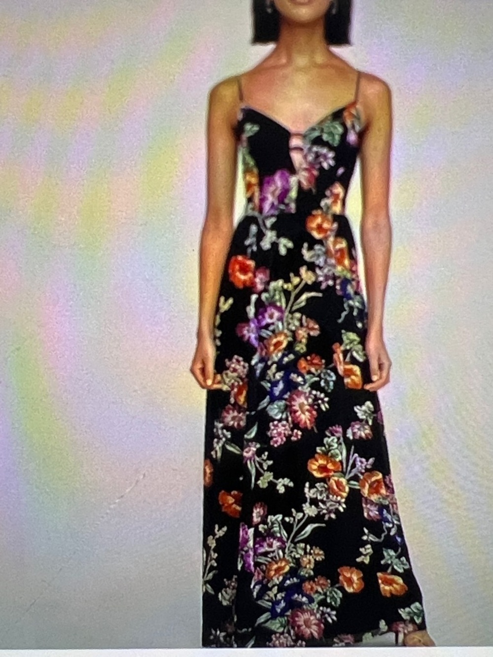 Express Floral Maxi Dress
